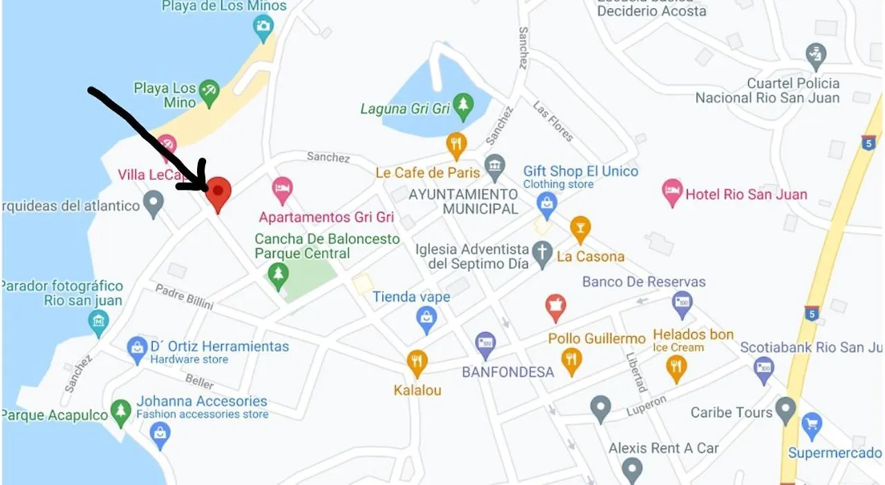 Apartamento Villa Castillo De Los Minos Río San Juan